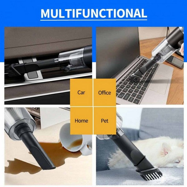 2 In 1 Portable Mini Cordless Handheld Vacuum Cleaner