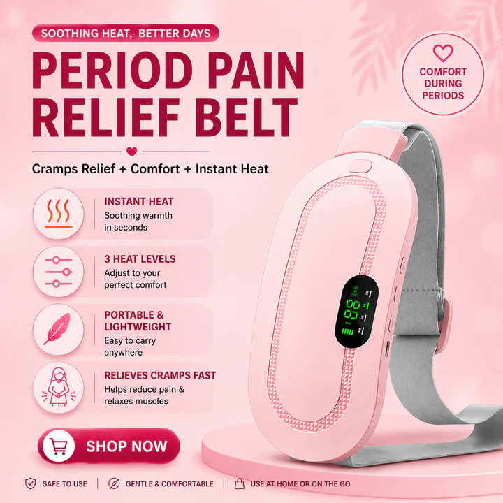 Portable Menstrual Comfort Belt – Fast Pain Relief